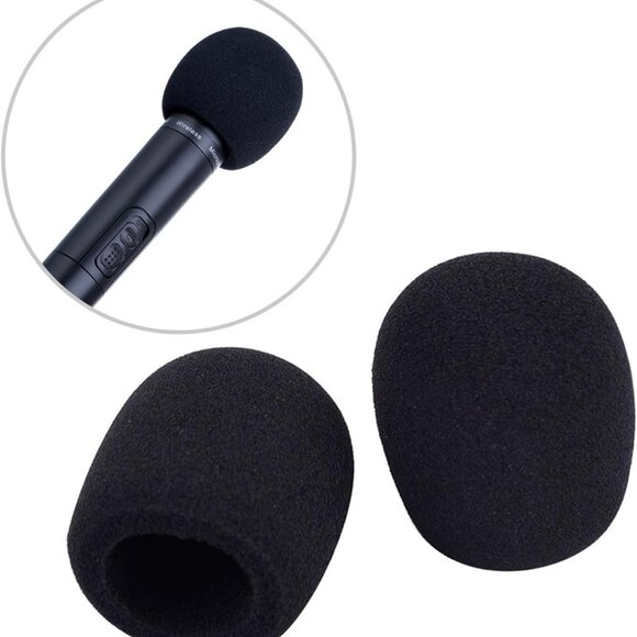 5 Pack Foam Mic Cover Handheld Microphone Windscreen 5 Pack - Picture 5 of 6